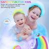 Rainbow Bath Bombs for Kids, Handmade 4 Pcs Kid Bath Bombs Gift Set, Christmas Stocking Stuffers for Kids Christmas Gifts for Girls Women Bubble Bath view 3