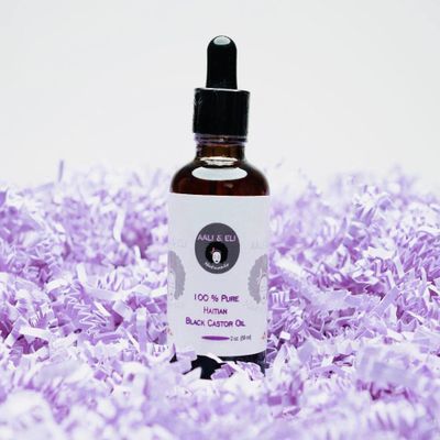 100 % PURE HAITIAN BLACK CASTOR OIL