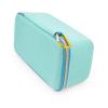 CASEMATIX Clipper Case Holds Clippers, Hair Buzzers, Trimmers, T Finisher Liner - Barber Travel Case For Stylist, Hairstylist and Salon Hair Cutting Supplies, Turquoise view 2