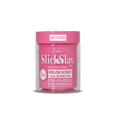 Esha Slick N Slay Braid & Edge Gel (500 ML), 16.9 Fl Oz (Pack of 1)