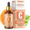 True Skin Vitamin C Serum for Face with Hyaluronic Acid, Vitamin E, Aloe Vera and Jojoba Oil, Hydrating & Brightening Serum for Anti Aging, Dark Spots, Fine Lines & Wrinkles, 1 fl oz view 1