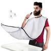 Beard Shaving Catcher Bib - The Smart Way to Shave - Beard Trimming Apron & Shaving Cape - Perfect Grooming Gift or Men's Birthday Gift - by Mobi Lock view 1