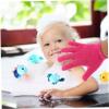 EXCEART 14pcs Bath Gloves Five-Finger Shower Towels for Deep Cleansing Back Massage Exfoliating Mittens for Smooth Skin for Men Women and Students view 3