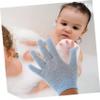 EXCEART 14pcs Bath Gloves Five-Finger Shower Towels for Deep Cleansing Back Massage Exfoliating Mittens for Smooth Skin for Men Women and Students view 4