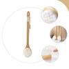 Zerodeko Shower Body Scrubber Handle Ergonomic Back Brush for Gentle Exfoliation for Hard Reach Areas Comfortable Bathing for Spa and Home Use view 3