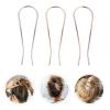 6 Pcs Simple Retro Hairpin Simple Headdress Vintage Hair Forks U-shaped Headwears Hair Clips Hair Holder Women Headwears Women Headdress Lady Headdress Hair Decors Lady Barrettes view 2