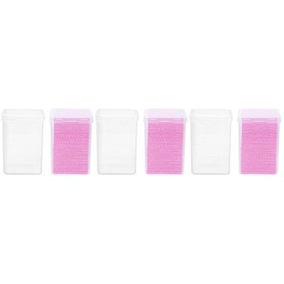 FRCOLOR Eyelash Glue Cleaning Cloths Professional Glue Wiping Pads for Per Box for Salons and Home Use