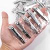 Individually Wrapped Nail Clippers Stainless Steel Fingernail Clippers Bulk, Sturdy Toenail Clippers Thick Nail Tip Cutter Trimmer for Homeless/Men and Women/Hotel 6.8cm X 1.2cm (Set of 100) view 2
