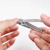 Individually Wrapped Nail Clippers Stainless Steel Fingernail Clippers Bulk, Sturdy Toenail Clippers Thick Nail Tip Cutter Trimmer for Homeless/Men and Women/Hotel 6.8cm X 1.2cm (Set of 100) view 3