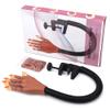 LIONVISON Practice Hand for Acrylic Nails - Flexible Movable Practice Nail Hand with 100 Pcs Refill Nail Tips view 1