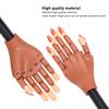 LIONVISON Practice Hand for Acrylic Nails - Flexible Movable Practice Nail Hand with 100 Pcs Refill Nail Tips view 3