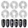 Metal Rivet Nail Art Decoration Studs Mix Style Stars Moon Gold Silver Rhinestone Jewelry DIY 3D Charms Accessories(Nail Art Klinknagel (6pcs)) view 1
