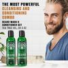 Viking Revolution Tea Tree Beard Wash and Conditioner Set for Men - Natural Beard Softener with Argan Oil, Vitamin E and Ginseng (5 Oz) view 4