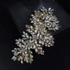 JWICOS Crystal Bride Wedding Hair Comb Hair Clip Flower Wedding Hair Accessories for Women and Girls (Gold) view 4