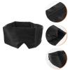 FOMIYES 2pcs Sleeping Mask Silk Light-Shading Eye Mask for Home Travel Hotel Ear Covers for Sleep view 3