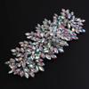 JWICOS Crystal Bride Wedding Hair Comb Hair Clip Flower Wedding Hair Accessories for Women and Girls (AB Crystal) view 1