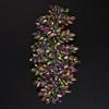 JWICOS Crystal Bride Wedding Hair Comg Bridal Hair Comb Hair Clip Flower Wedding Hair Accessories for Women and Girls (Colorful) view 3