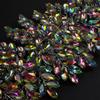JWICOS Crystal Bride Wedding Hair Comg Bridal Hair Comb Hair Clip Flower Wedding Hair Accessories for Women and Girls (Colorful) view 4