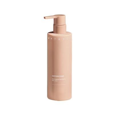 1 PC Watercome Perfumed AHA Moisturizing Silky Essence Body Lotion, Smoothing Softening Skin, Leaving Smooth And Moist Skin For You, 220g. (Orange)
