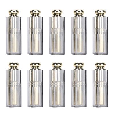 Lipstick Empty Tube, Lipstick Sample Tube DIY Lip Balm Refillable Container Packing ABS Cosmetic Tool Bottle Empty Plastic Lipstick Bottles