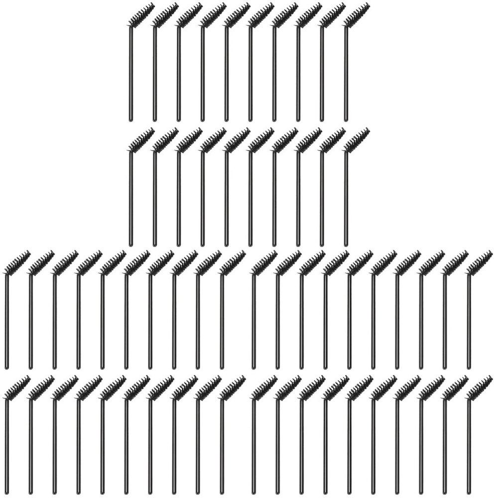 FOMIYES 150pcs Disposable Eyelash Brushes Practical Makeup Tools for Eyebrow and Eyelash Extensions Soft Handle for Home and