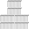 FOMIYES 150pcs Disposable Eyelash Brushes Practical Makeup Tools for Eyebrow and Eyelash Extensions Soft Handle for Home and view 1