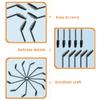 FOMIYES 100pcs Disposable Eyelash Brushes Curved Makeup Applicators for Eyebrows and Lashes Portable and Lightweight for Travel and Home Use Beauty Tool for Women view 4