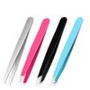 4 Pcs Color Eyebrow Clip, Accurately Used for Eyebrow Trimmings, False Eyelashes, Double-eyelid Paste, Remove Hair, Etc. view 1