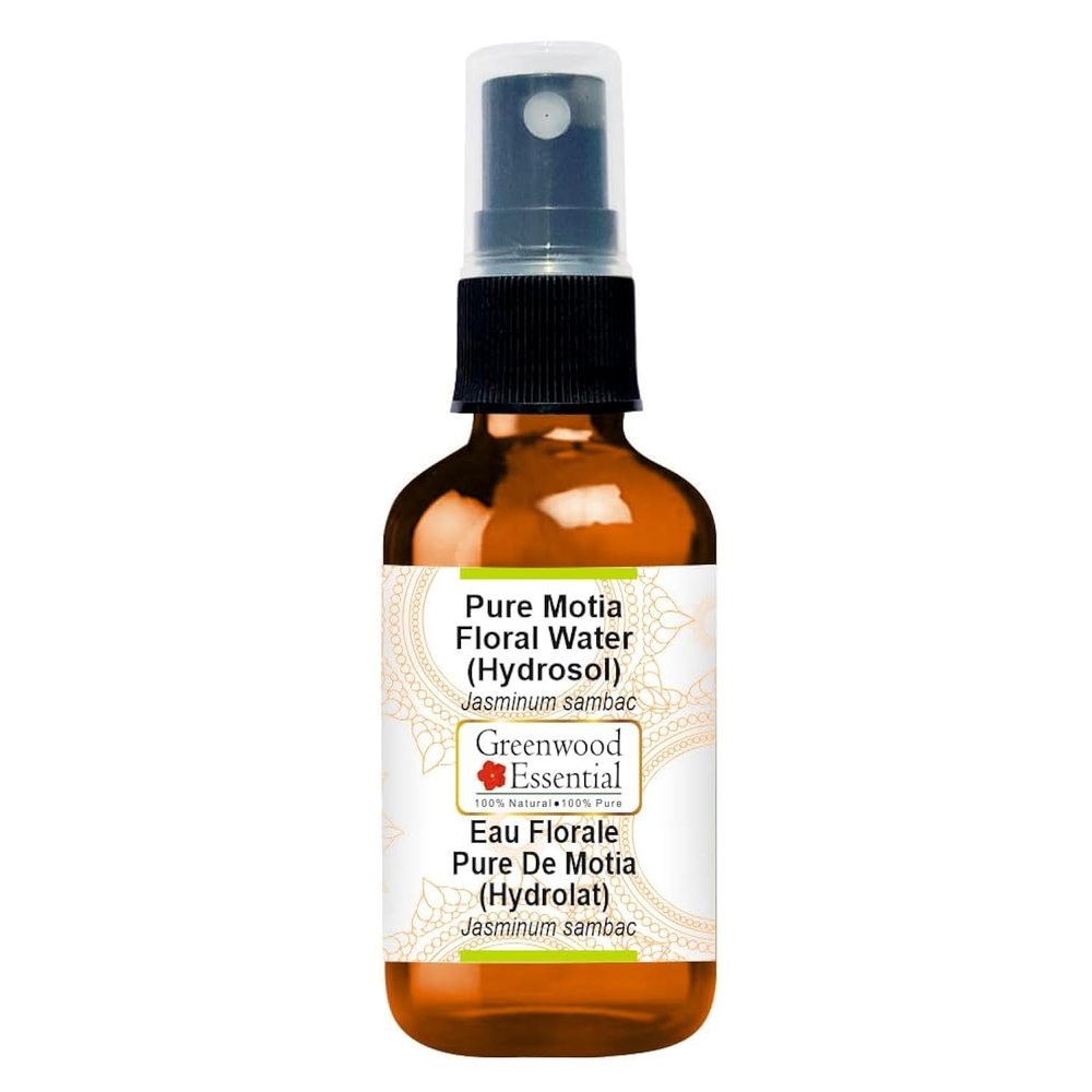 Greenwood Essential Pure Mehndi Water (Hydrosol) (Lawsonia inermis) Natural Therapeutic Grade 100ml (3.38 oz)