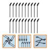 FOMIYES 200pcs Eco-friendly Makeup Brushes Eyebrow Spoolies Eyelash Makeup Disposable Tools Salon Quality Travel-friendly view 3