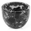 Radicaln Marble Shaving Bowl 3" Inch Black Handmade Shave Soap Holder for Men, Barber Accessories & Supplies, Luxury Stone Bowl for Shaving Cream & Aftershave Foam view 1