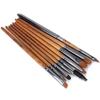 15pcs Professional Walnut Handle Cosmetic Brush Eye Shadow Brush Set view 2