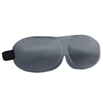 Lash Affair 3D Eye Mask for Sleeping Eyelash Extensions, Lash Protector Cupped Molded Night Sleep Mask, Contoured Mask Eye Cover, Comfortable and Lightweight, Silver