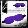 Lash Affair 3D Eye Mask for Sleeping Eyelash Extensions, Lash Protector Cupped Molded Night Sleep Mask, Contoured Mask Eye Cover, Comfortable and Lightweight, Purple view 4