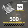 Premium Single Edge Razor Blades - Swedish Steel Razor Blades for Safety Razors and Straight Edge Razors, by GRAVITY RAZORS (100 Count) view 2