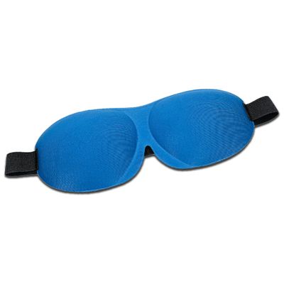 Lash Affair 3D Eye Mask for Sleeping Eyelash Extensions, Lash Protector Cupped Molded Night Sleep Mask, Contoured Mask Eye Cover, Comfortable and Lightweight, Light Blue