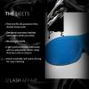 Lash Affair 3D Eye Mask for Sleeping Eyelash Extensions, Lash Protector Cupped Molded Night Sleep Mask, Contoured Mask Eye Cover, Comfortable and Lightweight, Light Blue view 3