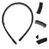 Kichvoe Womens Headband Braided Headbands for hair braid headbands for women braided headband with teeth for women Women, Braid Hairbands Womens view 3