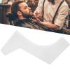 Beard Shaping Template, Home Salon Beard Styling Template Accessory for Trimming, Mustache, Goatee, Neckline and Hairline (White) view 4