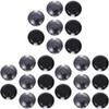 Beavorty 3sets Small Eyeshadow Palette Makeup Organizer Blusher Sub Container Compact Travel Case 8pcs*3 view 1
