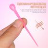Kichvoe 180Pcs Perming Clips Hair Roller Pins Durable Plastic Curling Picks for Hair Styling Accessories Women Girls Random Color view 2