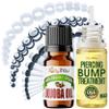 BodyJ4You 55PC Gauges Kit 14G-12mm - Aftercare Jojoba Oil, Bump Keloid Treatment Drops - Transparent Clear view 1