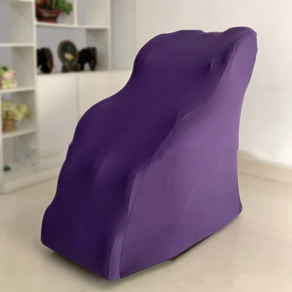 EYHOME Massage Chair Cover,Full Body Shiatsu Massage Chair Cover,Universal Stretch Recliner Chair slipcover,Waterproof Massage Chair Protector Cover,Purple,M