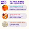 Oz Vibes Bundle Par Soap Pucks, Includes Berrylicious, Sea. Salt. Suds., Wasabi Pear, Made with Organic Shea Butter, Pure Plant Oils, Triple Milled Bars, All Skin Types, 4.2 oz Each - Pack of 3 view 3