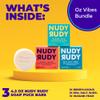 Oz Vibes Bundle Par Soap Pucks, Includes Berrylicious, Sea. Salt. Suds., Wasabi Pear, Made with Organic Shea Butter, Pure Plant Oils, Triple Milled Bars, All Skin Types, 4.2 oz Each - Pack of 3 view 4