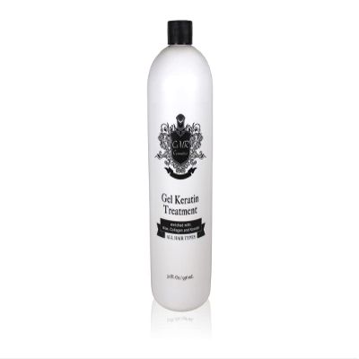 CMR Cosmetics Brazilian Keratin Hair Treatment Gel - Straightening, Smoothing & Repairing Formula, Adds Volume & Gloss, Reduces Frizz, Preserves Waves, Suitable for All Hair Types