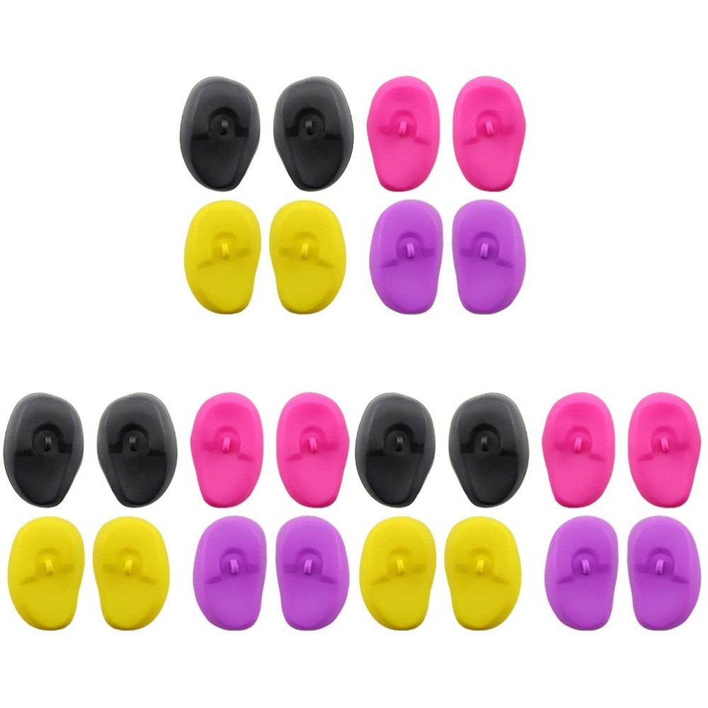 Beavorty 12pairs Banded Ear Cover Hair Ear Covers Hair Styling Protection for Salons