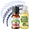 BodyJ4You 55PC Gauges Kit 14G-12mm - Aftercare Jojoba Oil, Bump Keloid Treatment Drops - Transparent Aurora view 1