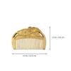 OSALADI 2pcs Green Sandalwood Hair Combs Scalp Massage Thick Thin Rough Hair Natural Texture Smooth Handle view 2
