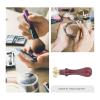 3 pcs Eye Shadow Pressure Eyeshadow Stamper Eyeshadow Applicator Makeup Stamp Stamper for Women Powder Blush Makeup Blush view 2